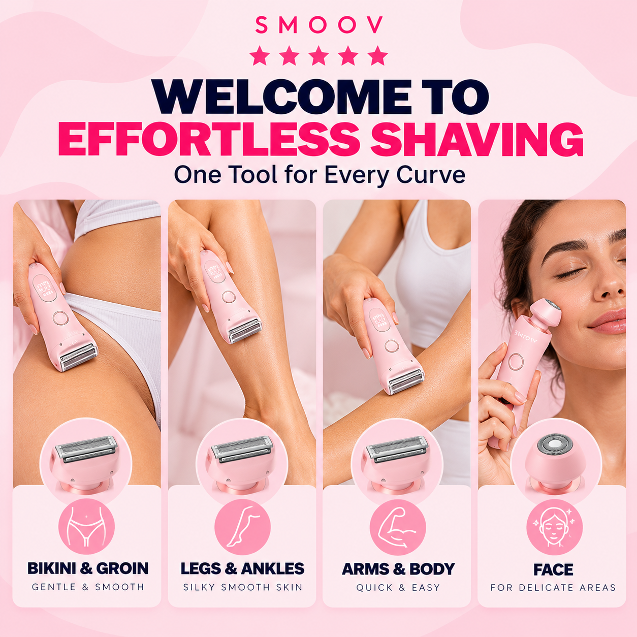 Smoov™ Lady Shaver Pro 2.0