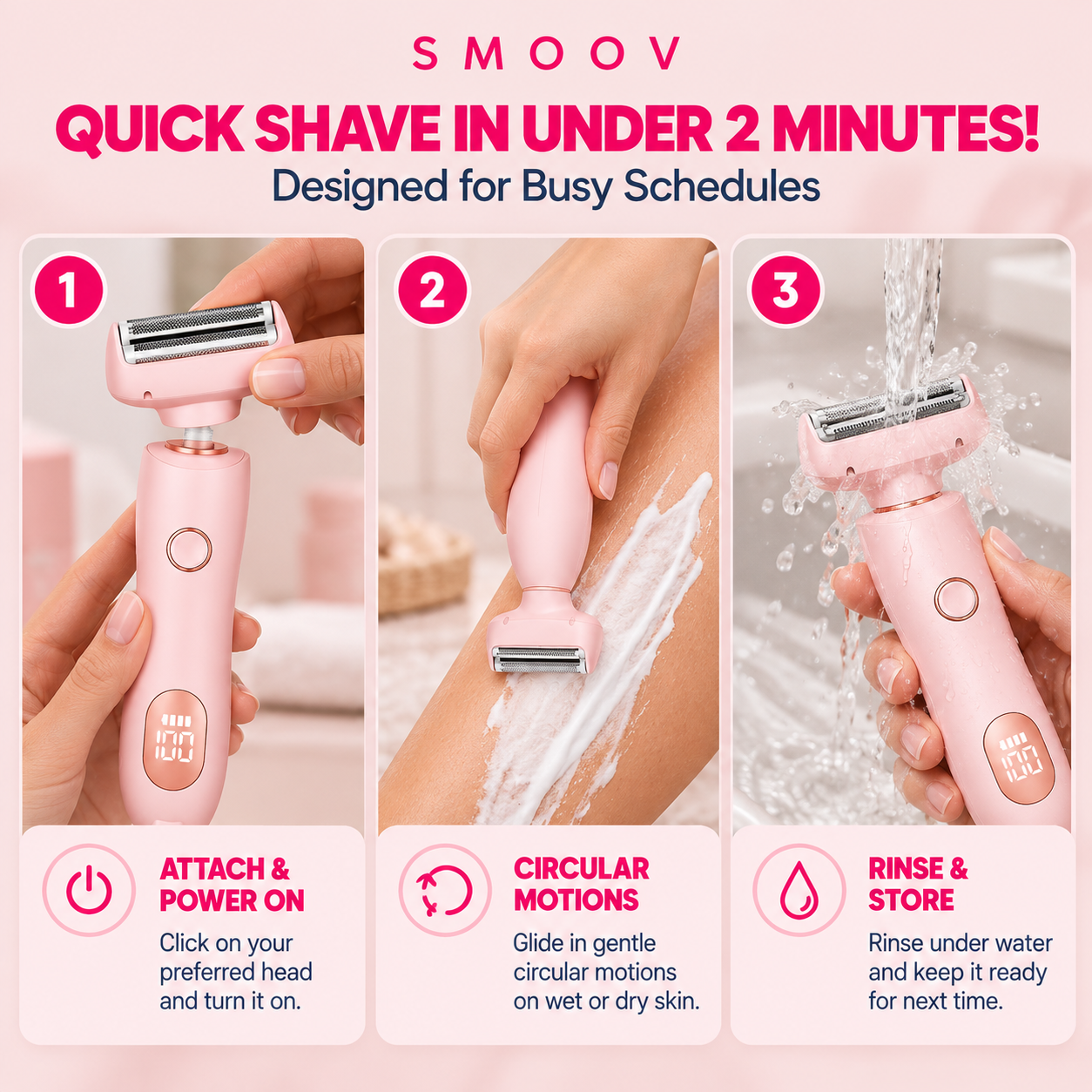 Smoov™ Lady Shaver Pro 2.0